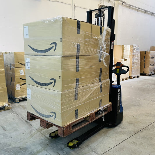 Amazon, subasta lotes, caja misteriosa, stock, lotes devoluciones, liquidacion
