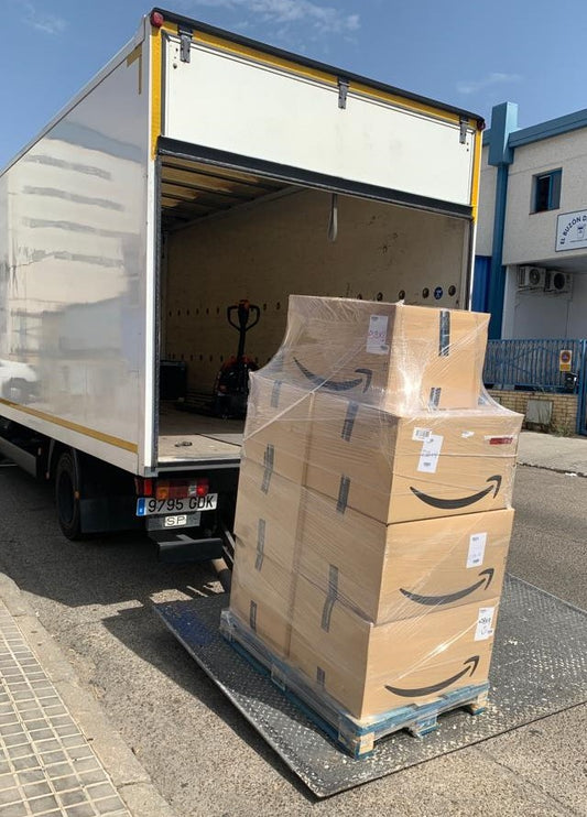 Como comprar pallets o cajas de devoluciones de Amazon