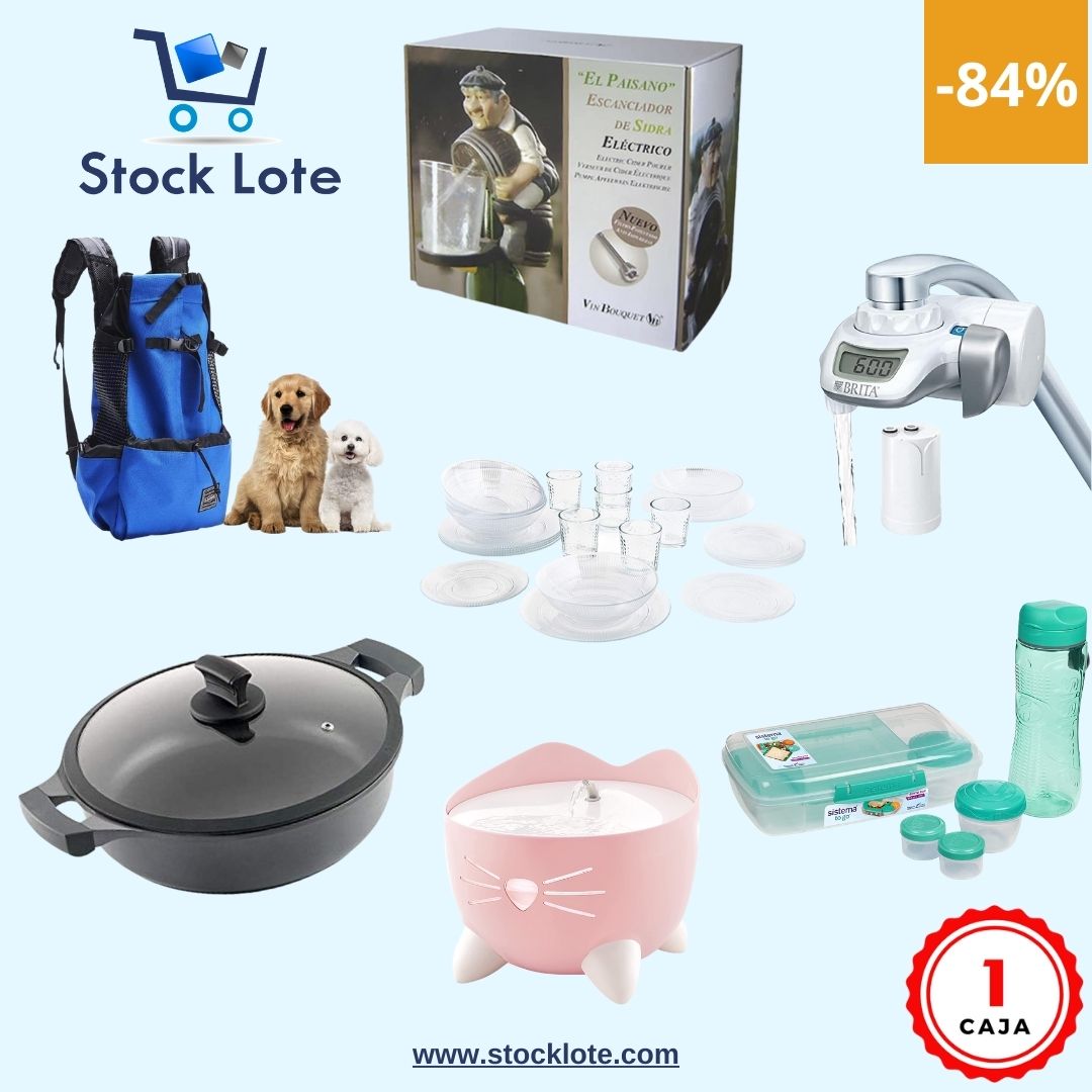 Caja con 35 artículos sin revisar de Productos de Hogar y Mascotas - P-018-002-10082395-C-sp512945687