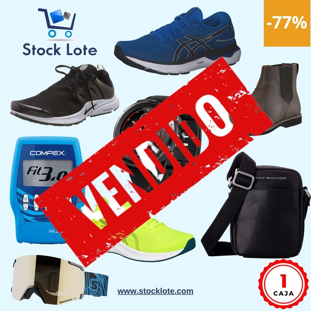 Caja con 30 artículos sin revisar de Productos de Deporte, Moda y Zapatos - P-008-10086631-C-sp513462519