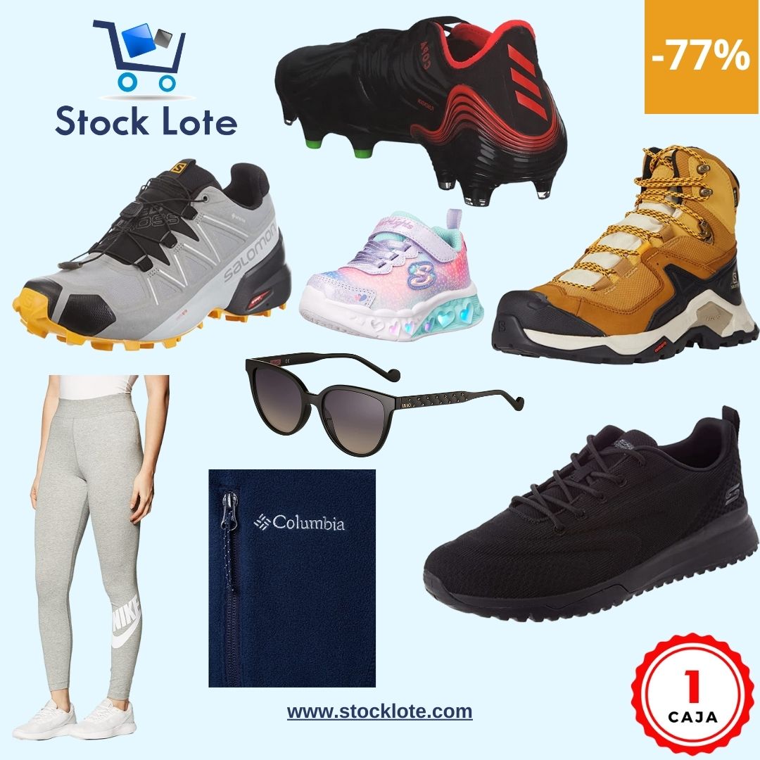 Caja con 27 artículos sin revisar de Productos de Deporte, Moda y Zapatos - P-008-10086631-C-sp513462523
