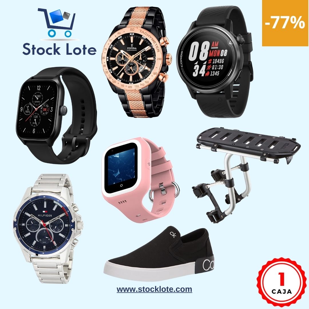 01 Caja con 60 artículos sin revisar de Productos de Deporte, Electrónica, Moda y Zapatos - P-008-10086638-C-sp511093737