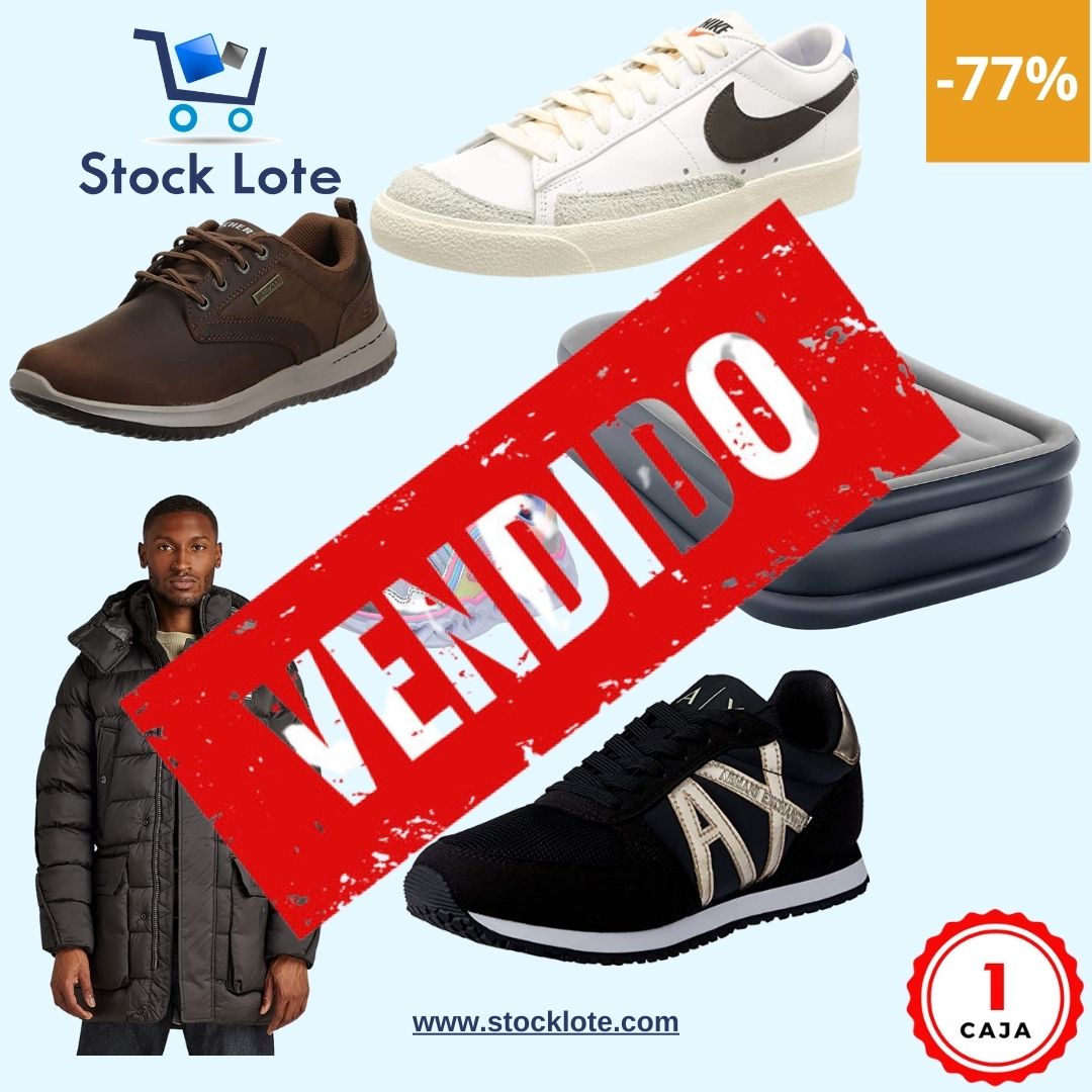 Caja con 14 artículos sin revisar de Productos de Deporte, Moda y Zapatos - P-008-10086639-C-sp514776472